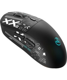 Resim Hxsj T90 Pro 3 Modlu Kablosuz Oyuncu Mouse-Rgb Şarj Istasyonu 650 Mah Batarya 