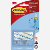 Resim Command Küçük Boy Şeffaf Askı 