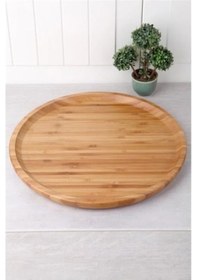 Resim Bambu Sunum Tabağı 30 Cm Royaleks-yuv3030 