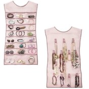 Resim Betsima Mühendislik Betsima® Elbise Şeklinde Takı Düzenleyici İki Taraflı Mücevherler Ve Takılar İçin Takı Organizer 