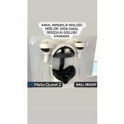 Resim Meta Quest 2 Için Vr Standı, Duvara Monte Oculus Meta Quest Vr Standı, Vr Sanal Gözlük Standı 