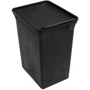 Resim QUTU Q-trash Bın 20 L Black Çöp Kovası 