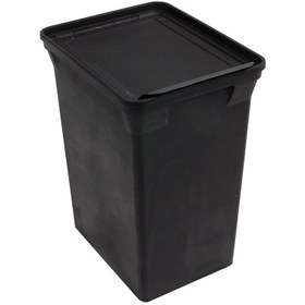 Resim QUTU Q-trash Bın 20 L Black Çöp Kovası 