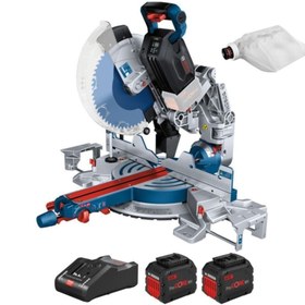 Resim Bosch Gcm 18v 305 Gdc Akülü Gönye Kesme 2x12 Amper Biturbo 