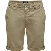 Resim Only & Sons Onspeter Reg Twill 4481 Shorts Noos Erkek Şort-26440 - S Açık Kahverengi 
