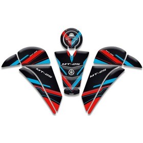 Resim Yamaha Mt25 Tank Pad Set 2020/2024 Uyumlu 02 