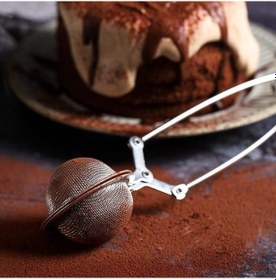 Resim Bitki Çayı Demleme Süzgeci Gri 