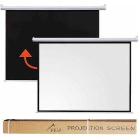 Resim Peak M200 400x300 CM Motorlu Kumandalı Projeksiyon Perdesi 