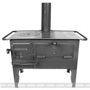 Resim Moral Md 5080 Dok Döküm Lzgaralı Kuzine Soba 