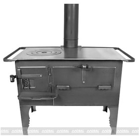 Resim Moral Md 5080 Dok Döküm Lzgaralı Kuzine Soba 