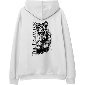 Resim The Predator - Hoodie - Regular - Beyaz / L / Regular 