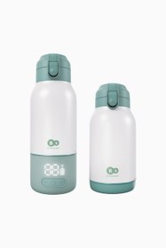 Resim GAJA 2in1 Mobil Biberon Isıtıcı ve Termos 500 ml - Yeşil 