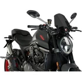 Resim Puig 20712F Sport Ducati Monster 937 21-22 Dark Smoke Cam 