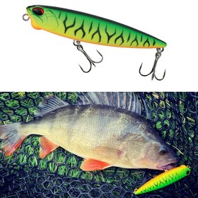 Resim 13.6g/10cm Yüzen Kalem Yemi, Kırmızı Gözlerle - Dayanıklı ABS Plastik, Bass ve Pike Balıkçılığı İçin İdeal, Tatlı ve Tuzlu Suya Kullanılabilir, Balıkçılık Yemi|Gerçekçi Görünüm|Dayanıklı Plastik 