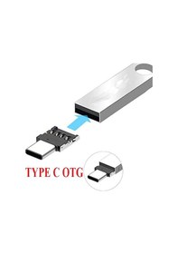 Resim Tkz 9744 Type C To Usb Çevirici Mini Dönüştürücü Adaptör 