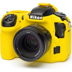 Resim EasyCover Nikon D500 Silikon Kılıf ECND500Y (Sarı) 