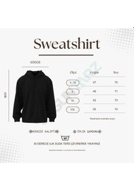 Resim Uyguntarz Unisex Kurdele Tasarım Baskılı Bisiklet Yaka Sweatshirt 2'li Eşofman Takımı Bej 