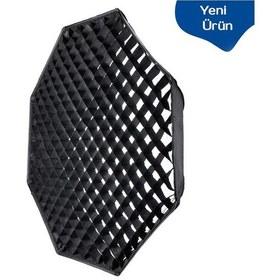 Resim Gdx Bw-140 Octagon Izgaralı Grid'li Softbox (140 Cm Bowens) 