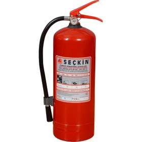 Resim Seçkin Yangın 6 kg Kkt Yangın Söndürücü ABC Tipi Yüksek Basınçlı Korozyona Dayanıklı 