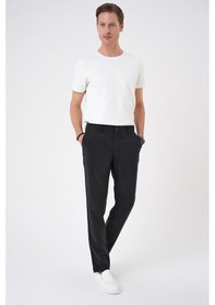 Resim Efor Comfort Beli Lastikli Rayon Karışımlı Siyah Jogger Pantolon P 1194 Siyah 
