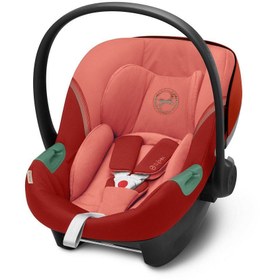 Resim Cybex Aton S2 isize Ana Kucağı 0-13 kg Hibiscus Red 