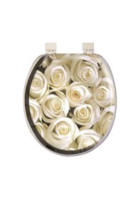 Resim Softy Jumbo Desenli Yumuşak Klozet Kapağı Beyaz 8691580114694 
