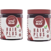 Resim Vita Bear Hair Plus Vegan Saç Vitamini 2 Adet 
