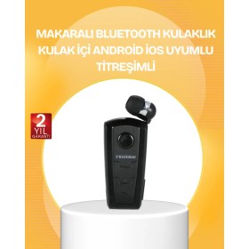 Resim Depomix Fineblue F910 Bluetooth Kulaklık Gürültü Azaltma Titreşimli Tasarım 