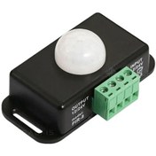 Resim Jeehugo 12v/24v Düşük Gerilimli Led Işık Kontrolcüsü, Kızılötesi İnsan Algılama Sensörü, Akıllı Aydınlatma Anahtarı Siyah 