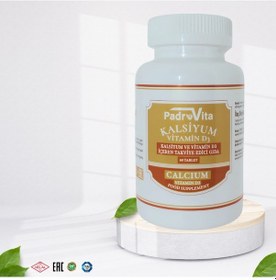 Resim PadroVita Kalsiyum Vitamin D3 İçeren Takviye Edici Gıda 60 Tablet 