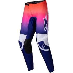 Resim Alpinestars Stella Fluid Wurx Kadın Off-Road Pantolonu Lacivert Kırmızı Beyaz 