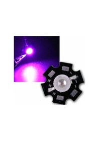 Resim 5 Adet 1W Uv Led Power Led 395 To 400 Nm 1 Watt Ultra Vıole Led 