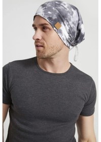 Resim Erkek Trend İp Detaylı 4 Mevsim Şapka Bere %100 Pamuklu Ultra Yumuşak Penye - Standart / Batik Batik 