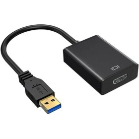 Resim Hd 1080 P HDMI USB 3.0 Video Kablosu Adaptörü Dönüştürücü Bilgisayar Hdtv LCD Tv Için 