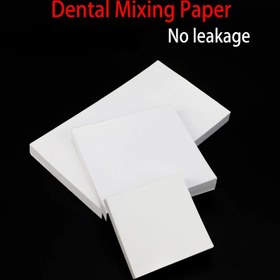 Resim Diş Hekimliği Tek Kullanımlık Karıştırma Kağıdı Çift Katlı, Su Geçirmez, Çeşitli Boyutlar 