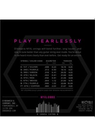 Resim Daddario Nyxl0980 Elektro Gitar Tel Seti Nyxl Nickel Wound, 8-t 