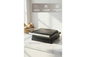 Resim Sinbo SSM-2594 1000W Izgara ve Tost Makinesi 180° Açılabilir Yapışmaz Plaka 