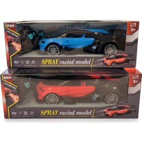 Resim Sh40924 1:16 Duman Çıkaran Uzaktan Kumandalı Spor Araba-zrv Çok Renkli 