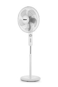 Resim herevdeinova VANTİLATÖR İnova Samyeli 16inç 40 Cm 65 Watt Zaman Ayarlı 5 Pervane Ağırlıklı Ayaklı Lüks Serinletic 