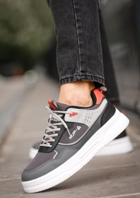 Resim Oksit Mj 2282 Bağcıklı Kalın Taban Erkek Sneaker 