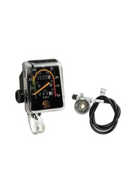 Resim Bisiklet Kilometre Saati 80 Lik Siyah 