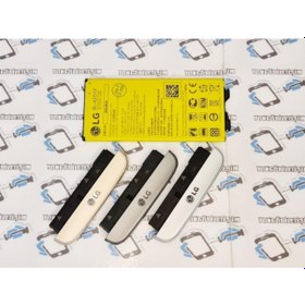 Resim LG Uyumlu G5 Buzzer Alt Kapak Full+Şarj Soketi+Batarya Pil (236542640) 