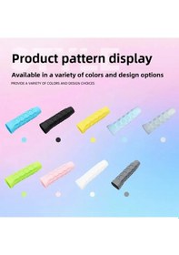 Resim Kosona Sıvı Tutmaz Silikon Raket El Kolu Kılıfı - Tenis/piknik Raketleri İçin Dayanıklı, Yeniden Kullanılabilir, Anti Kayma, Mavi Renk Diğer 