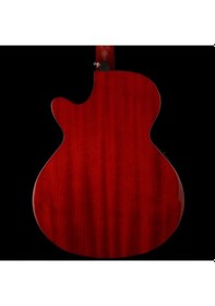 Resim Cort Sfx-Essb Elektro Akustik Gitar Satin Sunburst Ladin Kapak 