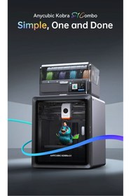 Resim Anycubic Kobra S1 Combo 3D Printer Yeni Versiyon 