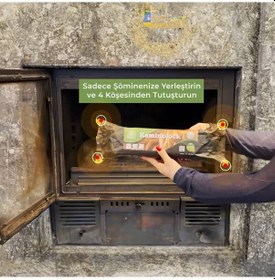 Resim Kaminblock Lüx Şömine Odunu Tekli 