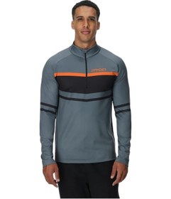 Resim Spyder Spyder Legacy 1/2 Zip Erkek İçlik Üst 4375 Mavi 