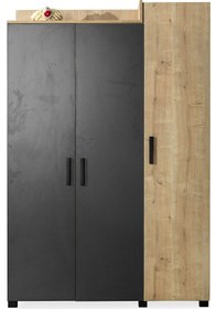 Resim Çocuk Odası, Truva Ranza 3 Kapılı Dolap, Çalışma Masası 90 X 190 CM 