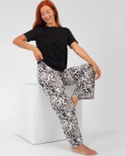 Resim Domtrik Yazlık Ev Takımı Pantolonlu 210517543 Gri 