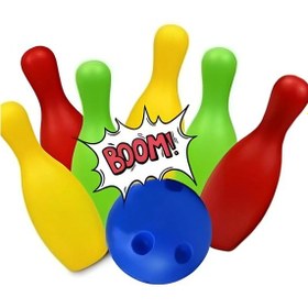 Resim Tuffy's Küçük Boy Oyuncak Bowling Seti 